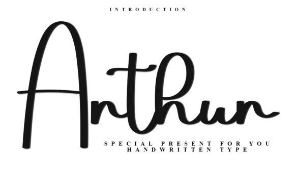 Arthur: A Festive Typeface for Holiday Designs