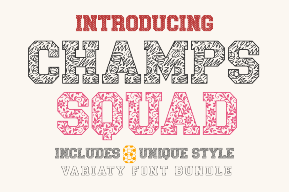 Champs Squad: Redefining the Varsity Aesthetic for Modern Digital Design