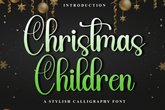 Christmas Children: A Practical Review of This Festive Display Typeface