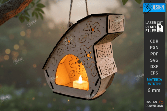Creating Enchanting Ambiance with a Fairy House Laser Cut Garden Lantern
