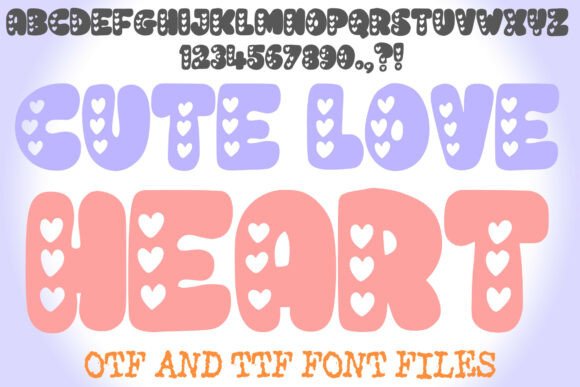 Cute Love Heart: Infusing Design with Whimsical Affection