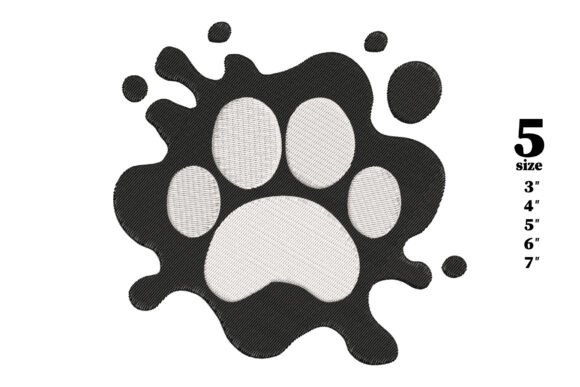Elevate Projects with a Paw Print Decal