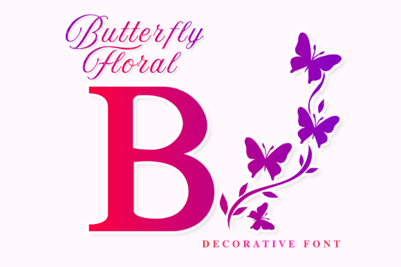 Elevating Personal Branding with the Butterfly Floral Monogram