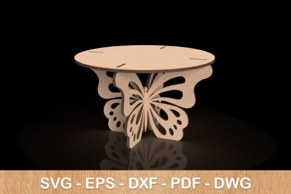 Elevating Spring Decor with the Butterfly Plant Pot Stand SVG Laser Cut