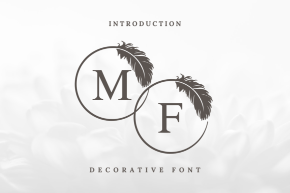 Feather Monogram: A Versatile Decorative Font for Personal and Professional Design