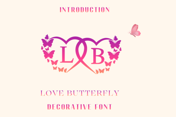 Love Butterfly: A Decorative Font for Creative Projects