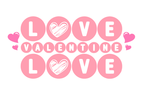 Love Valentine: A Playful Y2K Bubble Font