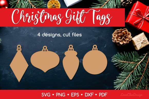 Mastering Holiday Presentation with Christmas Ball Shaped Gift Tags SVG