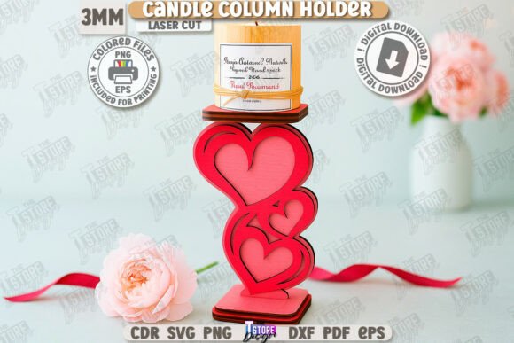 Mastering the Valentine’s Candle Column Holder Laser Design for Precision Craftsmanship