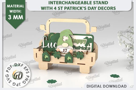 Maximizing Creativity with an Interchangeable Stand for St. Patrick’s Day Decor