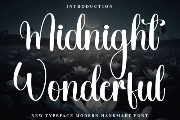 Midnight Wonderful: Elevating Holiday Design with Whimsical Typography