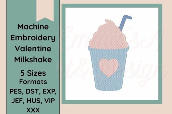 Milkshake Machine Embroidery Design: A Sweet Solution for Creative Crafters