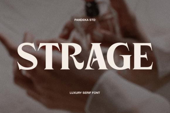 Strage: Evaluating a Modern Luxury Serif for Premium Branding
