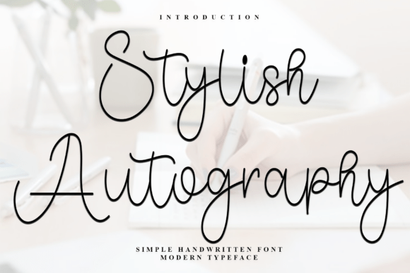 Stylish Autography: Elevating Holiday Design with Whimsical Typography