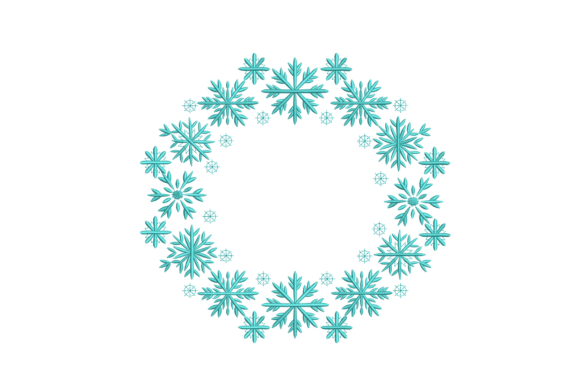 Winter Holiday Crafting: Integrating the Snowflake Wreath Design into Your Creative Workflow